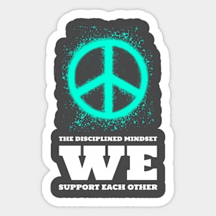 WE support each other Sticker